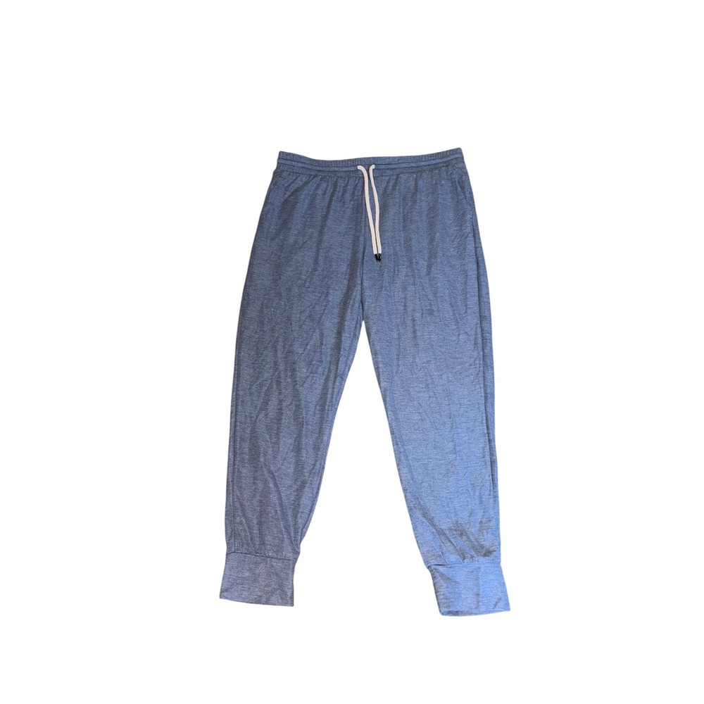 The North Face Womens XL Blue Heathered Joggers Drawstring Lounge Pants XL TG